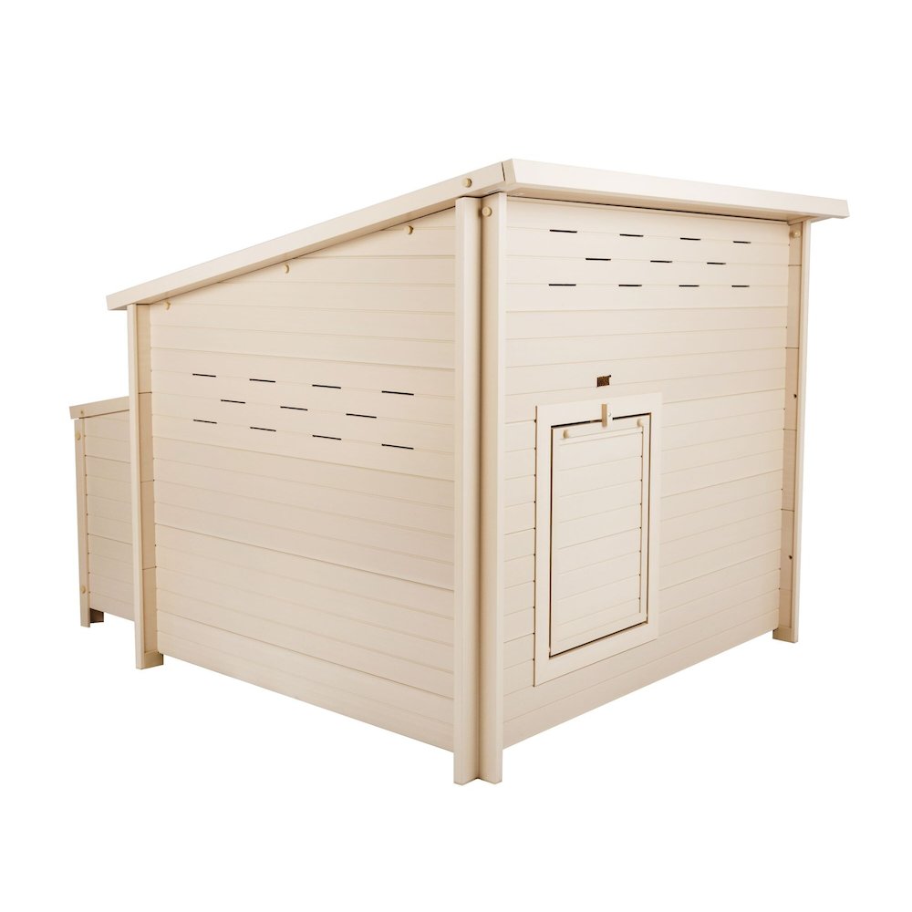 ECOFLEX® Jumbo Fontana Chicken Barn in Tan. Picture 2