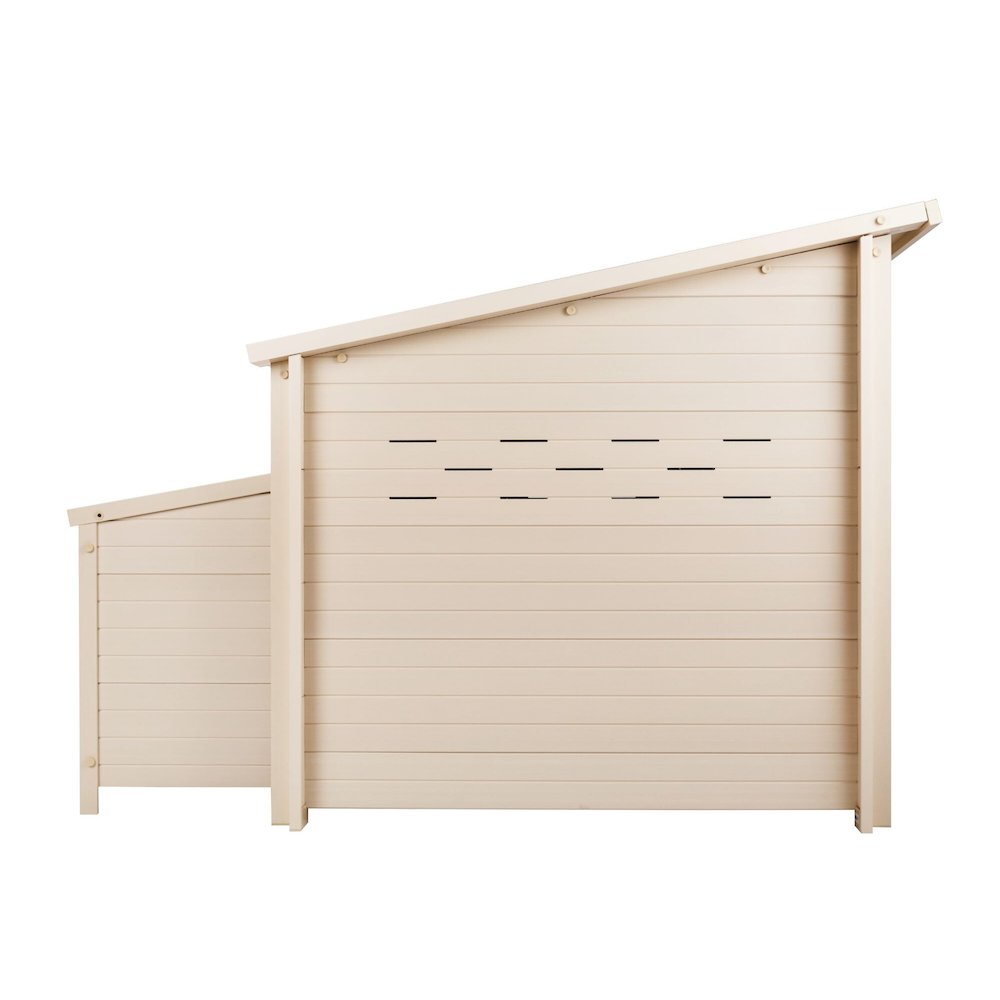 ECOFLEX® Jumbo Fontana Chicken Barn in Tan. Picture 4