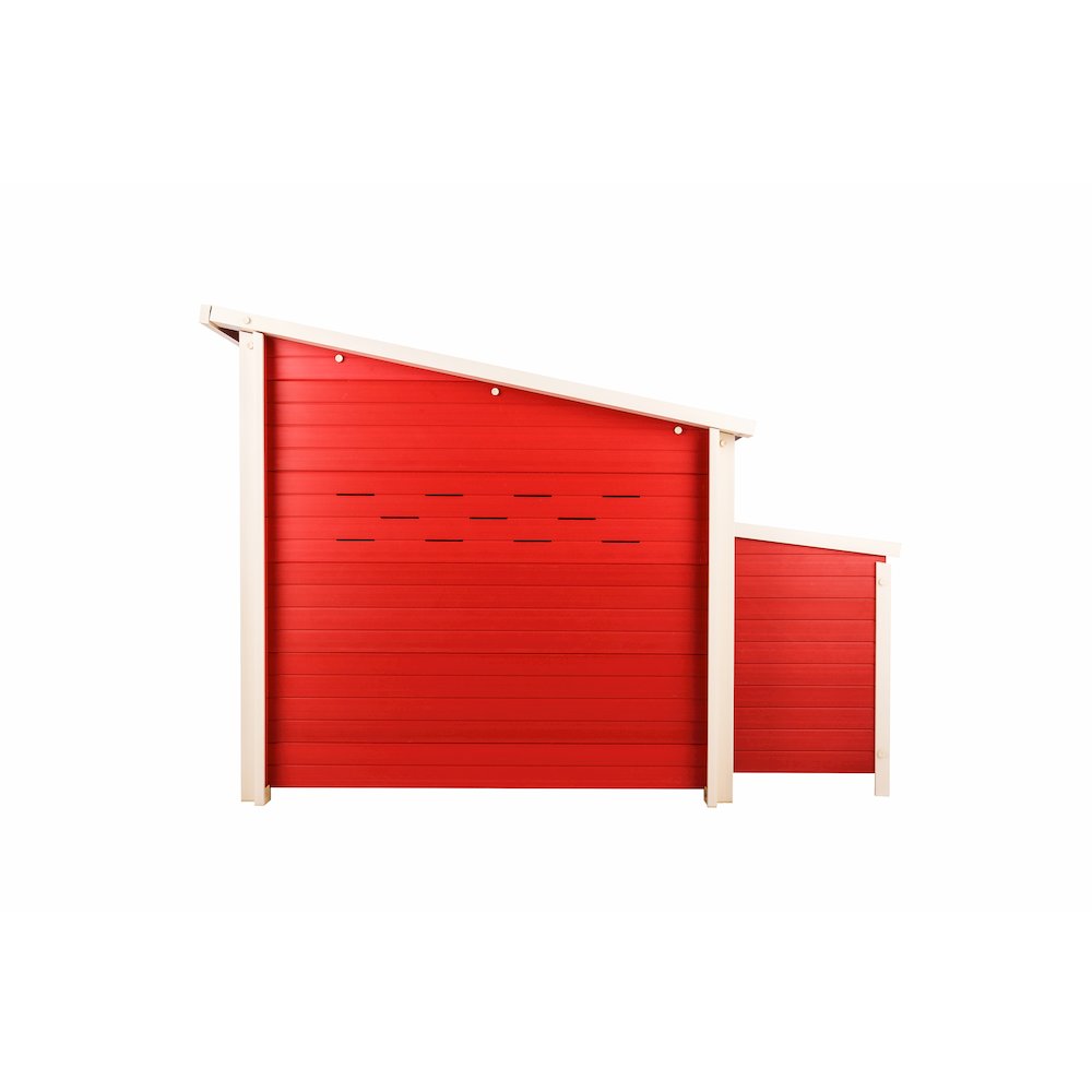 Jumbo Fontana Chicken Barn in Red. Picture 4