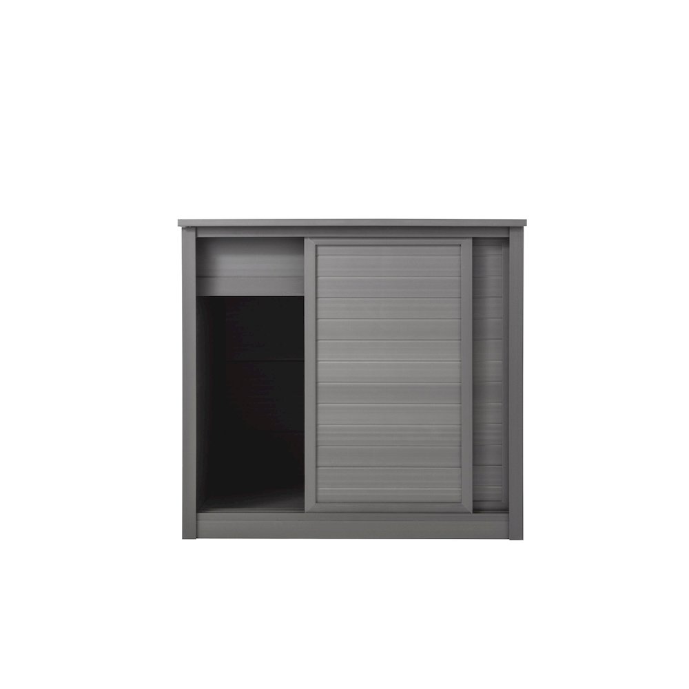 New Age Pet® ECOFLEX® 30" Versa Multi-Purpose Cabinet Stand - Grey. Picture 5
