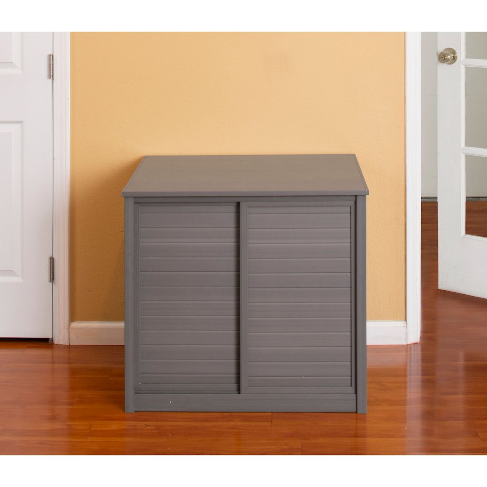 New Age Pet® ECOFLEX® 30" Versa Multi-Purpose Cabinet Stand - Grey. Picture 2