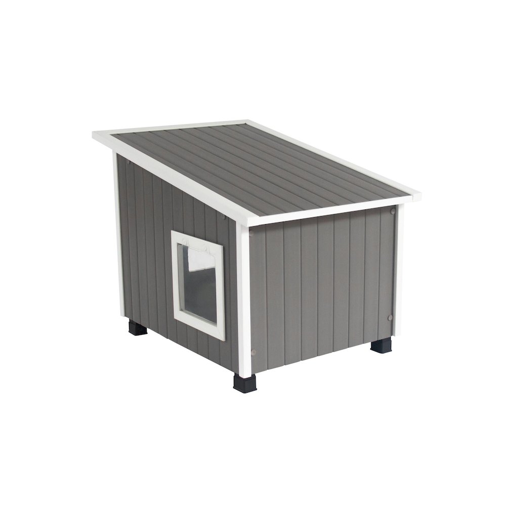 New Age Pet ECOFLEX Outdoor Cat House, XL. Picture 2