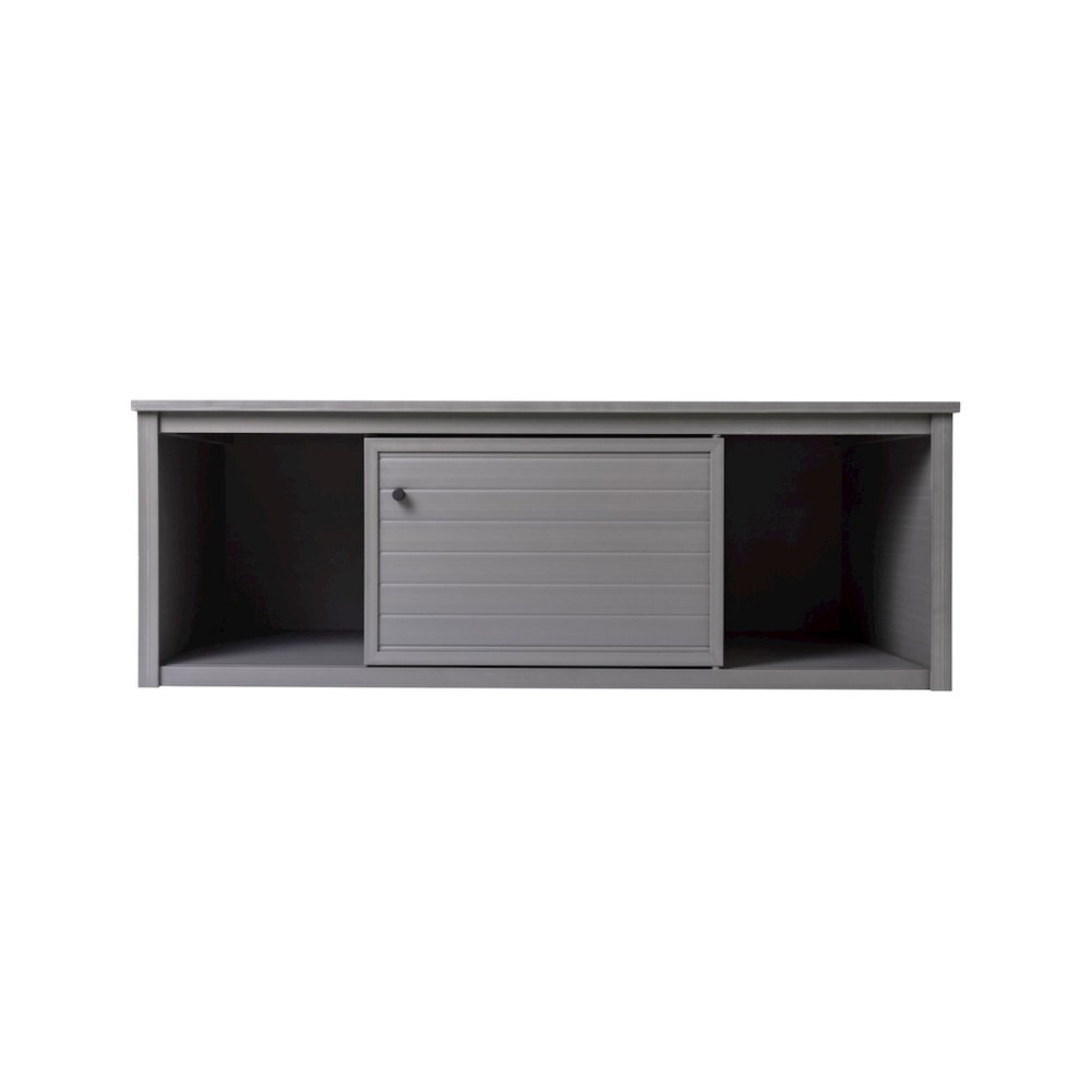 48" Lo-Boy Versa Stand in Grey. Picture 5