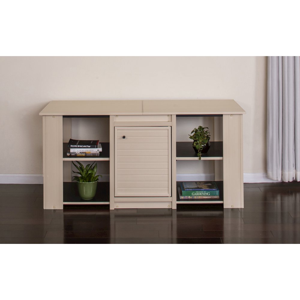New Age Pet ECOFLEX® 60" Versa Stand in Maple. Picture 2