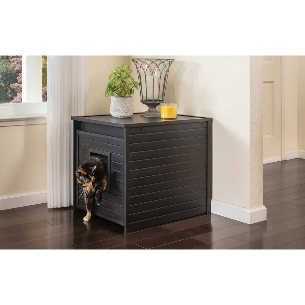 ECOFLEX Freedom Litter Loo End Table with Pull Out Drawer for Easy Clean. Picture 3