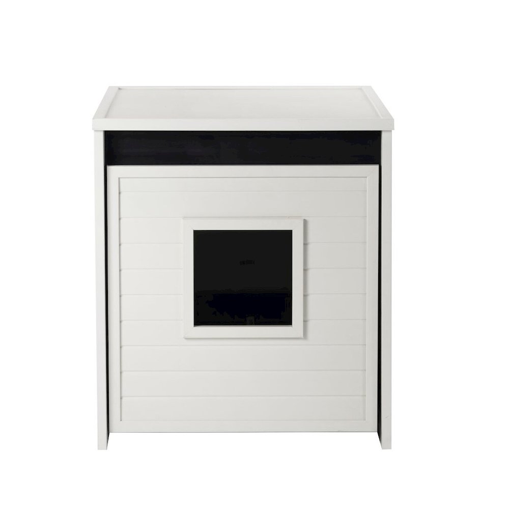 ECOFLEX Freedom Litter Loo End Table with Pull Out Drawer for Easy Clean. Picture 1