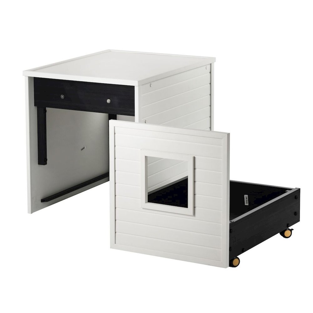 ECOFLEX Freedom Litter Loo End Table with Pull Out Drawer for Easy Clean. Picture 4