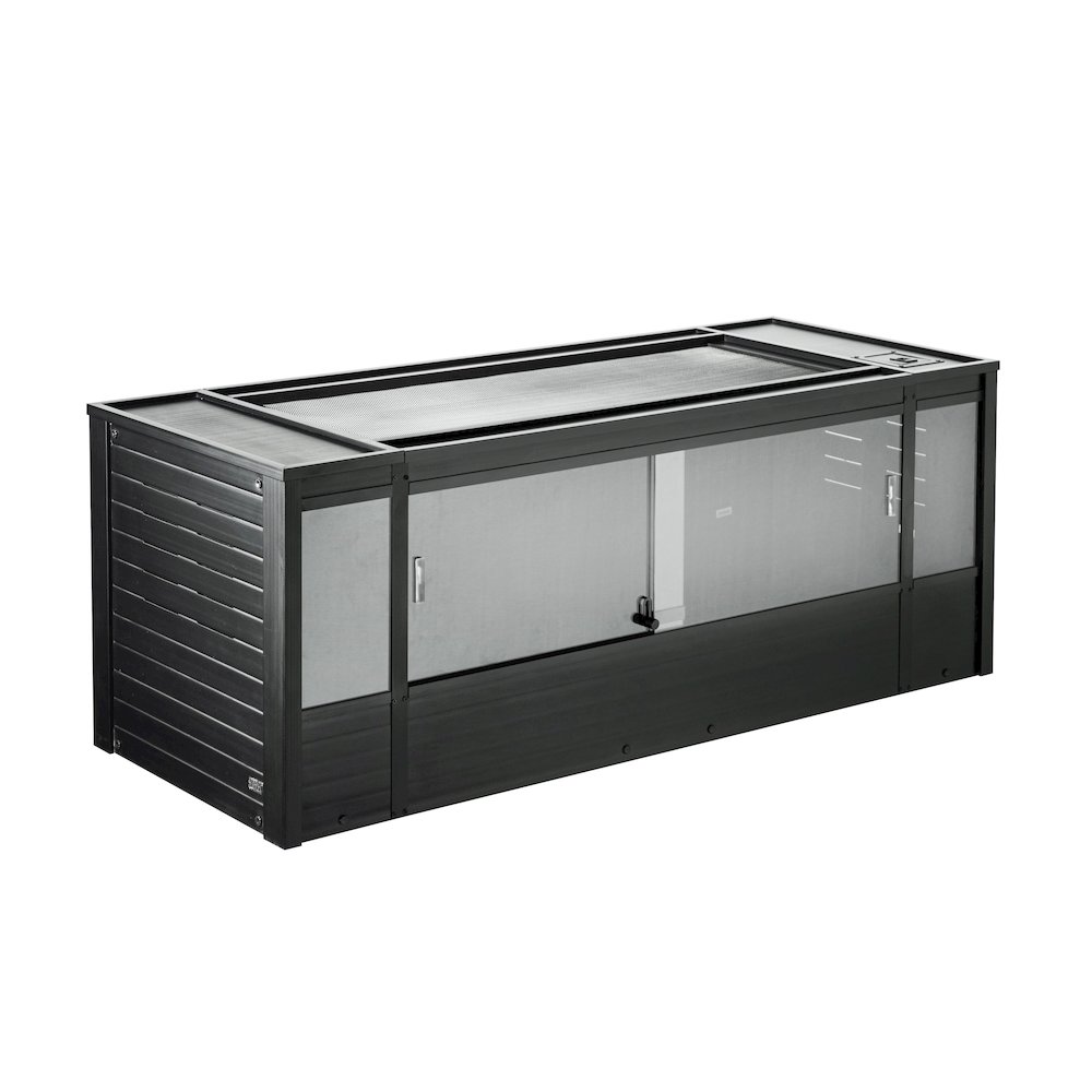 ECOFLEX 60" Mojave Reptile Lounge in Black. Picture 2