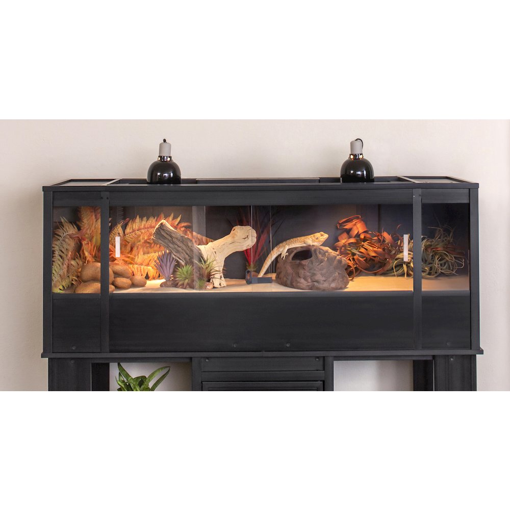 ECOFLEX 60" Mojave Reptile Lounge in Black. Picture 6