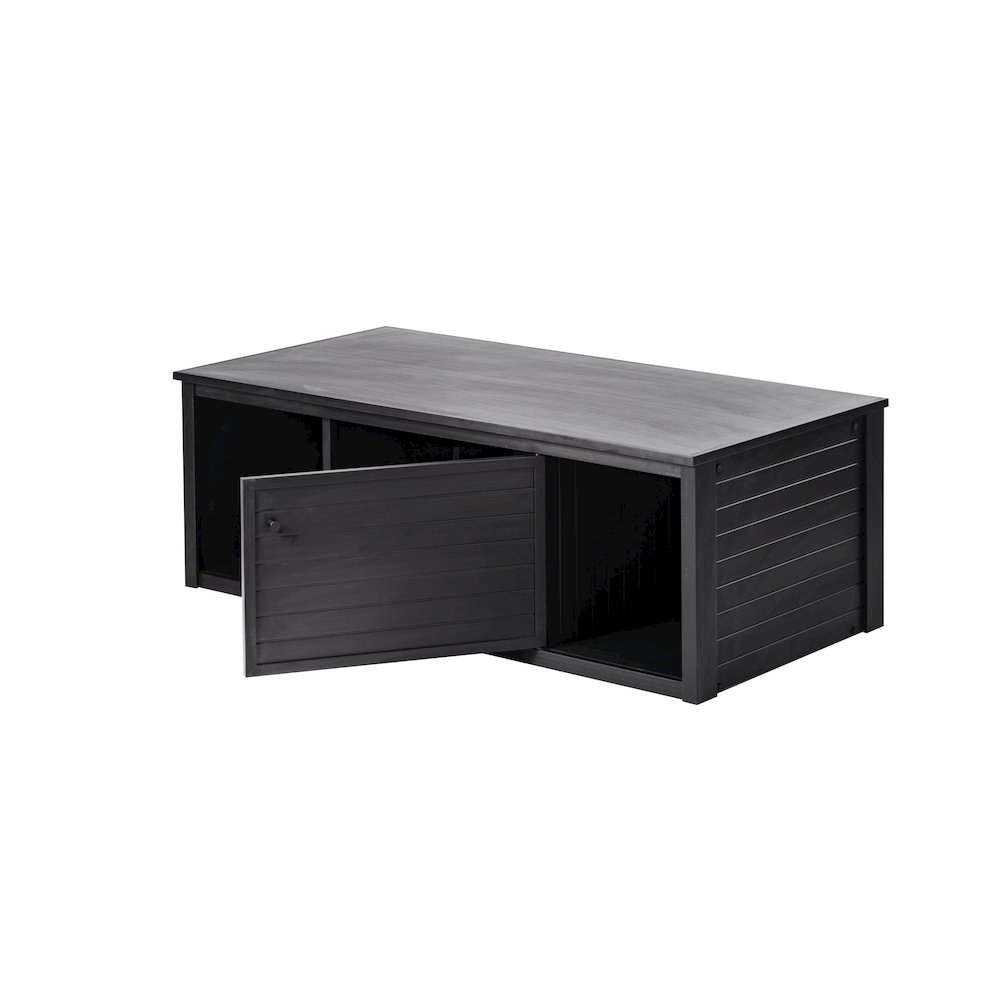 ECOFLEX 48" Lo-Boy Versa Stand in Black. Picture 5