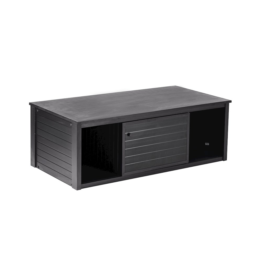 ECOFLEX 48" Lo-Boy Versa Stand in Black. Picture 6