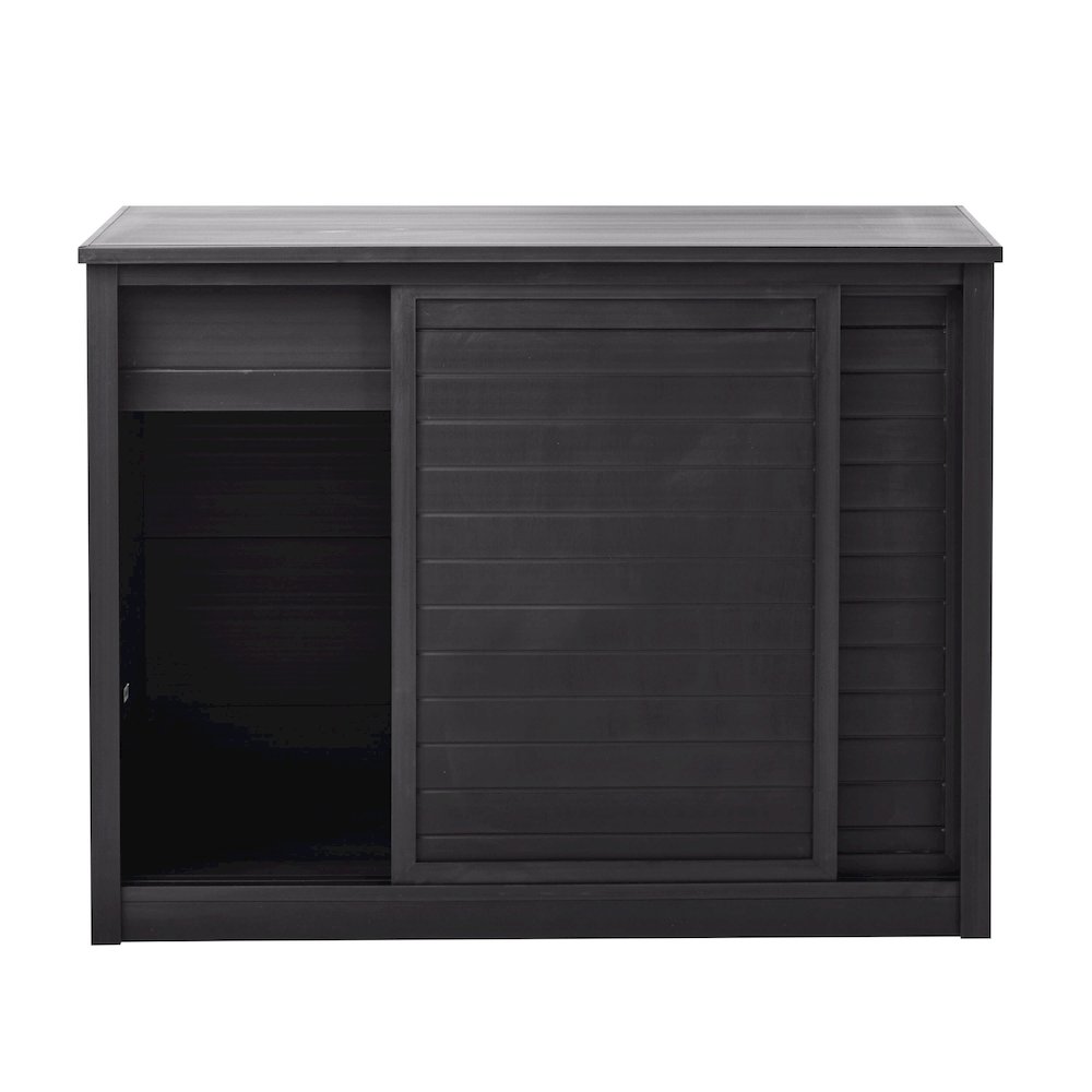 ECOFLEX 36" Versa Stand in Black. Picture 4