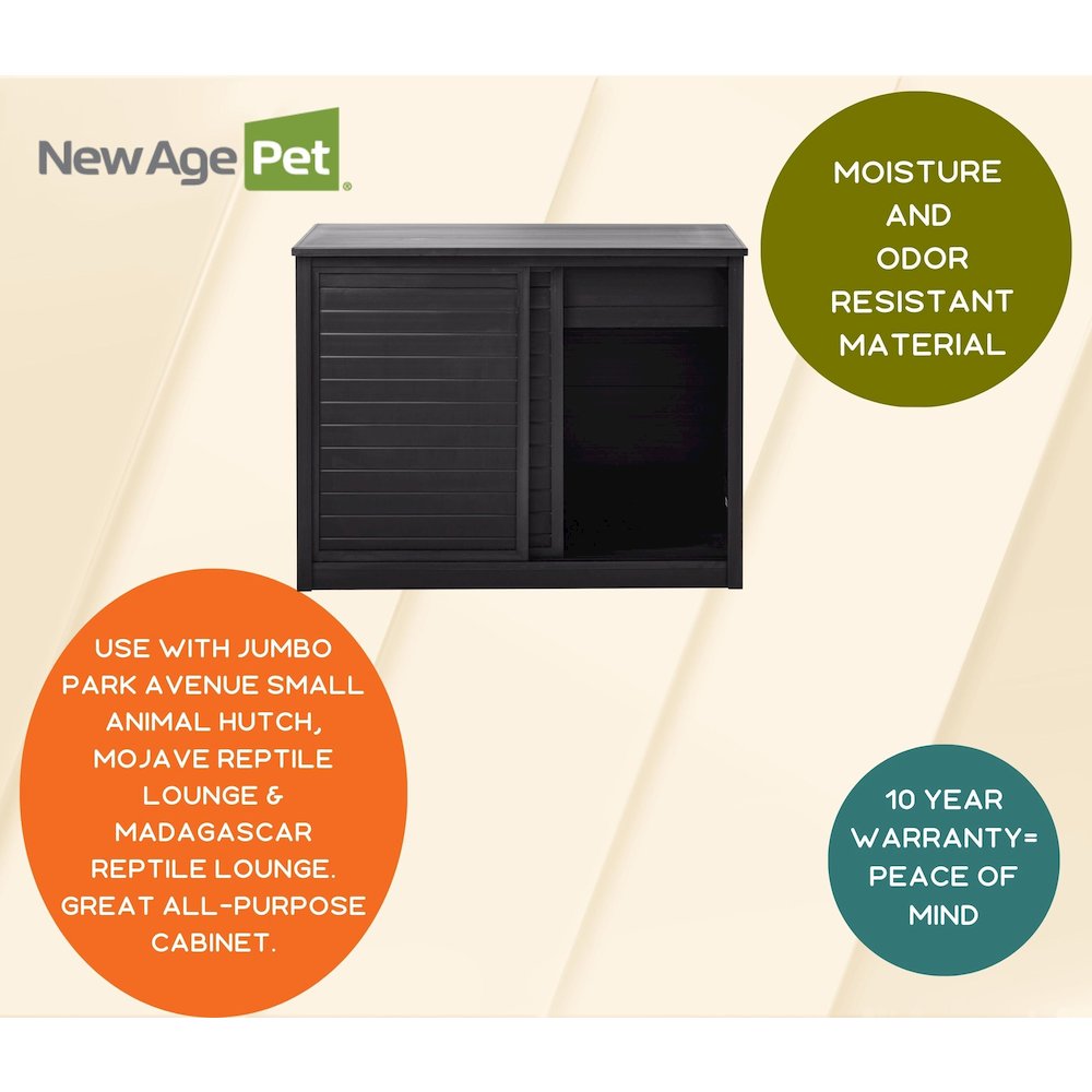 ECOFLEX 36" Versa Stand in Black. Picture 9