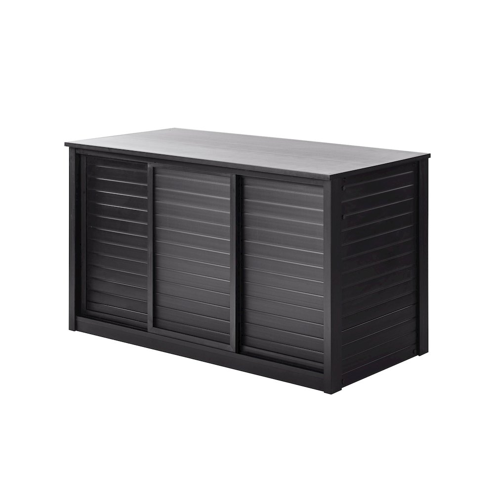 ECOFLEX 48" Versa Stand in Black. Picture 1