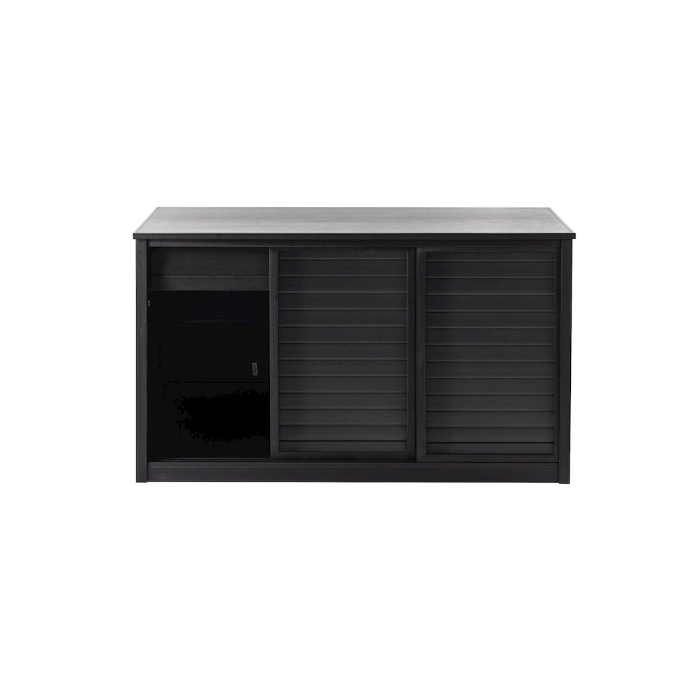 ECOFLEX 48" Versa Stand in Black. Picture 7