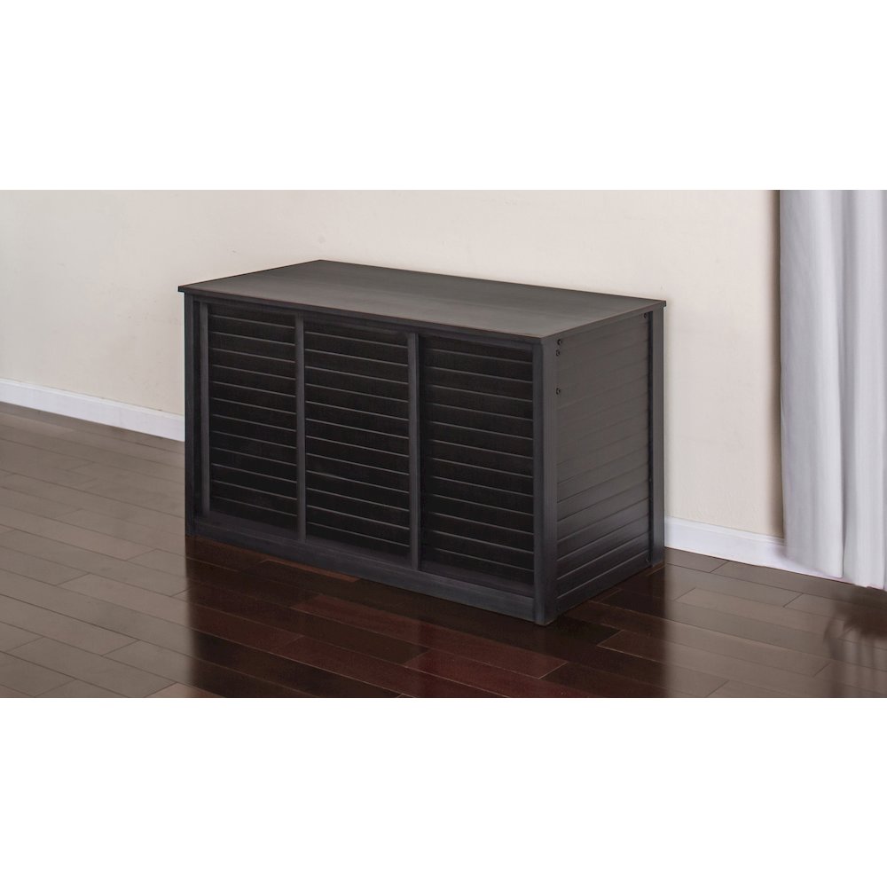 ECOFLEX 48" Versa Stand in Black. Picture 2