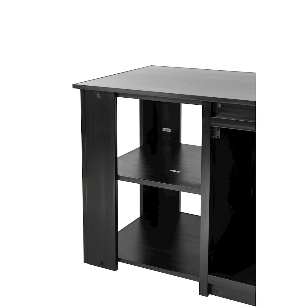 ECOFLEX 60" Versa Stand in Black. Picture 7