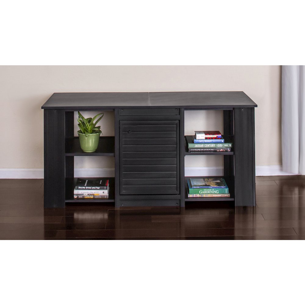 ECOFLEX 60" Versa Stand in Black. Picture 2