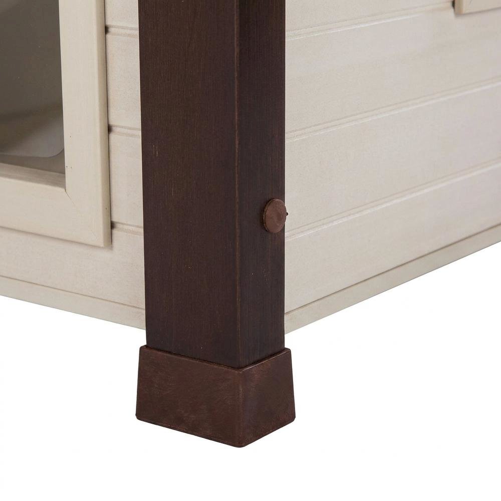 Durable Ecoflex Outdoor Cat Shelter with Rainproof Design and Easy-to-Clean. Picture 4