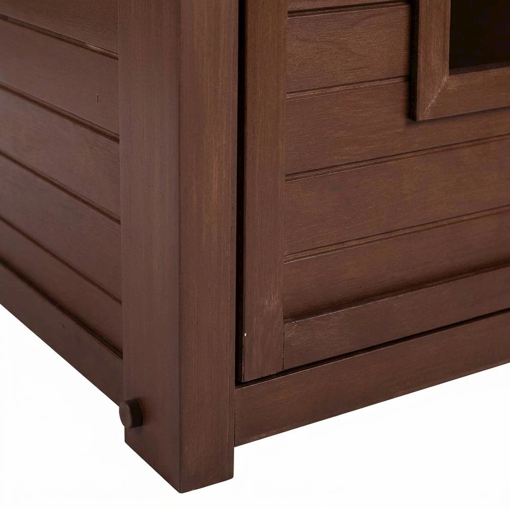 Russet Jumbo Litter Box Cover End Table with Durable Construction. Picture 4