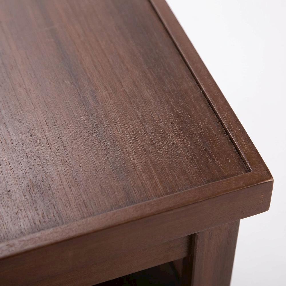 Russet Jumbo Litter Box Cover End Table with Durable Construction. Picture 5