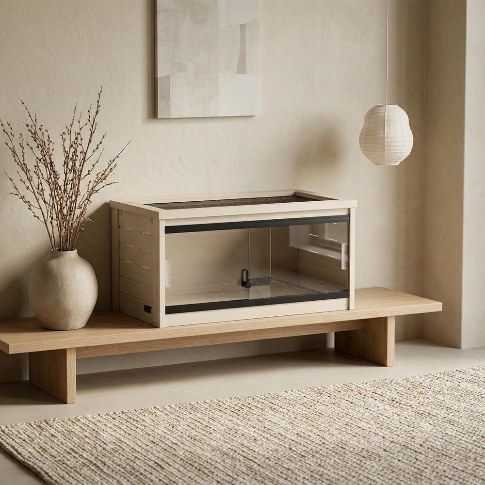 24" Maple Reptile Lounge with Comfortable Interior and Durable Construction. Picture 3