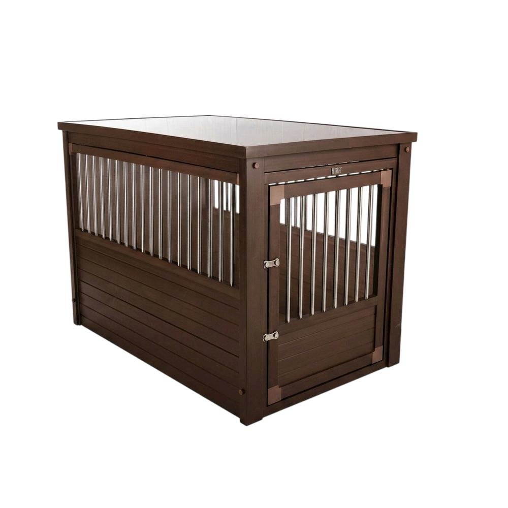 Russet ECOFLEX Dog Crate End Table with Durable Construction and Spacious Design. Picture 1