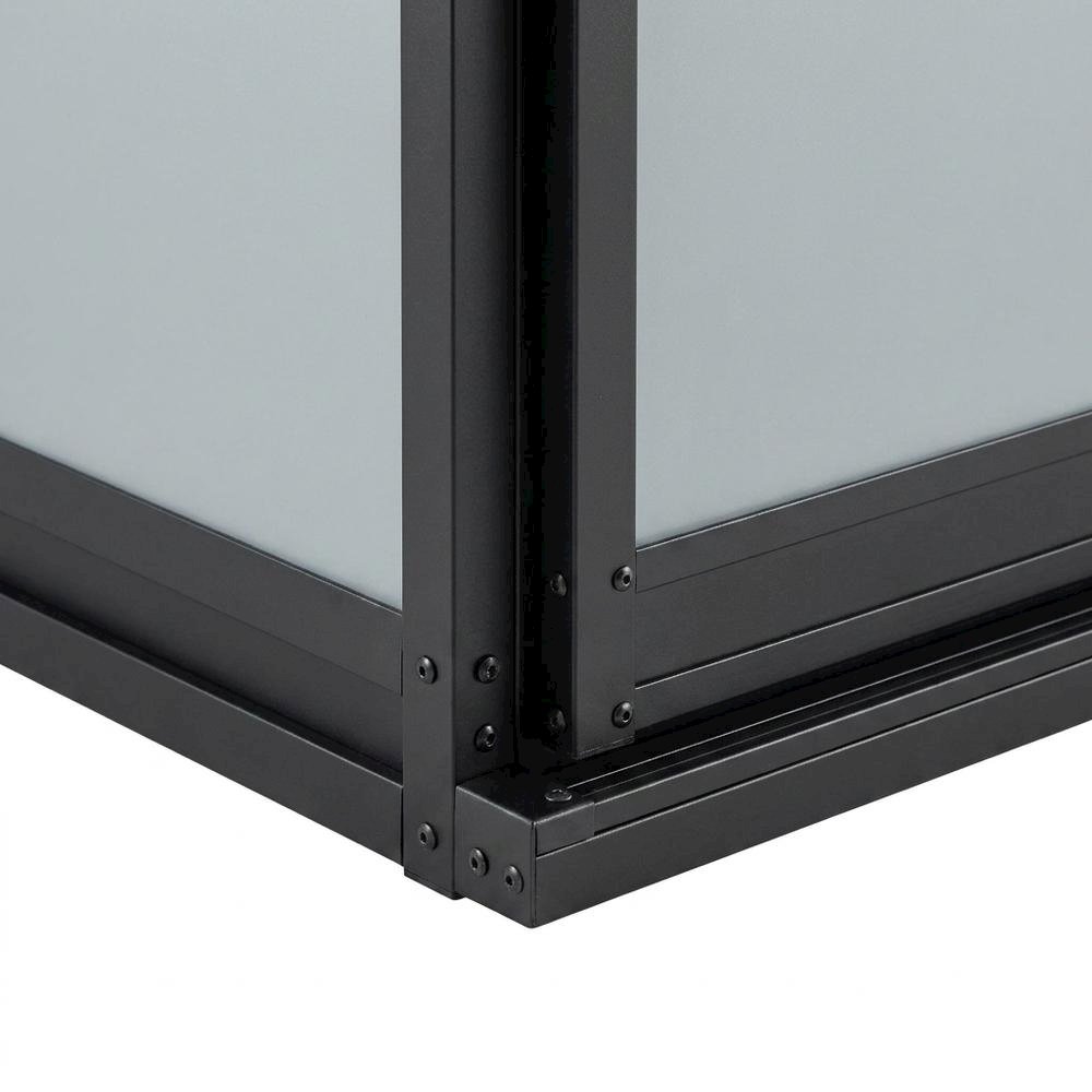 Black Ecoflex Reptile Lounge in XL Size with Wipe Clean Design. Picture 4