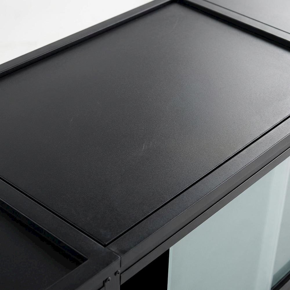 Black Ecoflex Reptile Lounge in XL Size with Wipe Clean Design. Picture 5