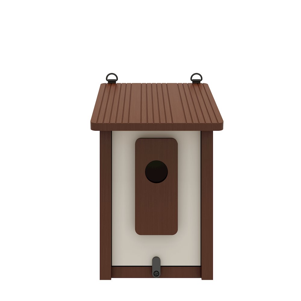 ECOFLEX Feathered Friends Beak Bungalow Bird House - Large. Picture 1