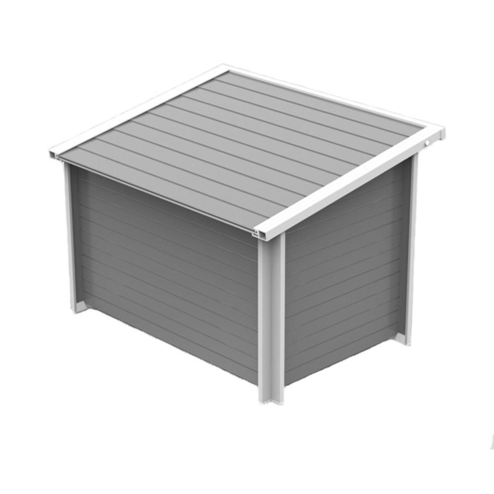 ECOFLEX® Rustic Lodge Outdoor Dog House Extra Large. Picture 2