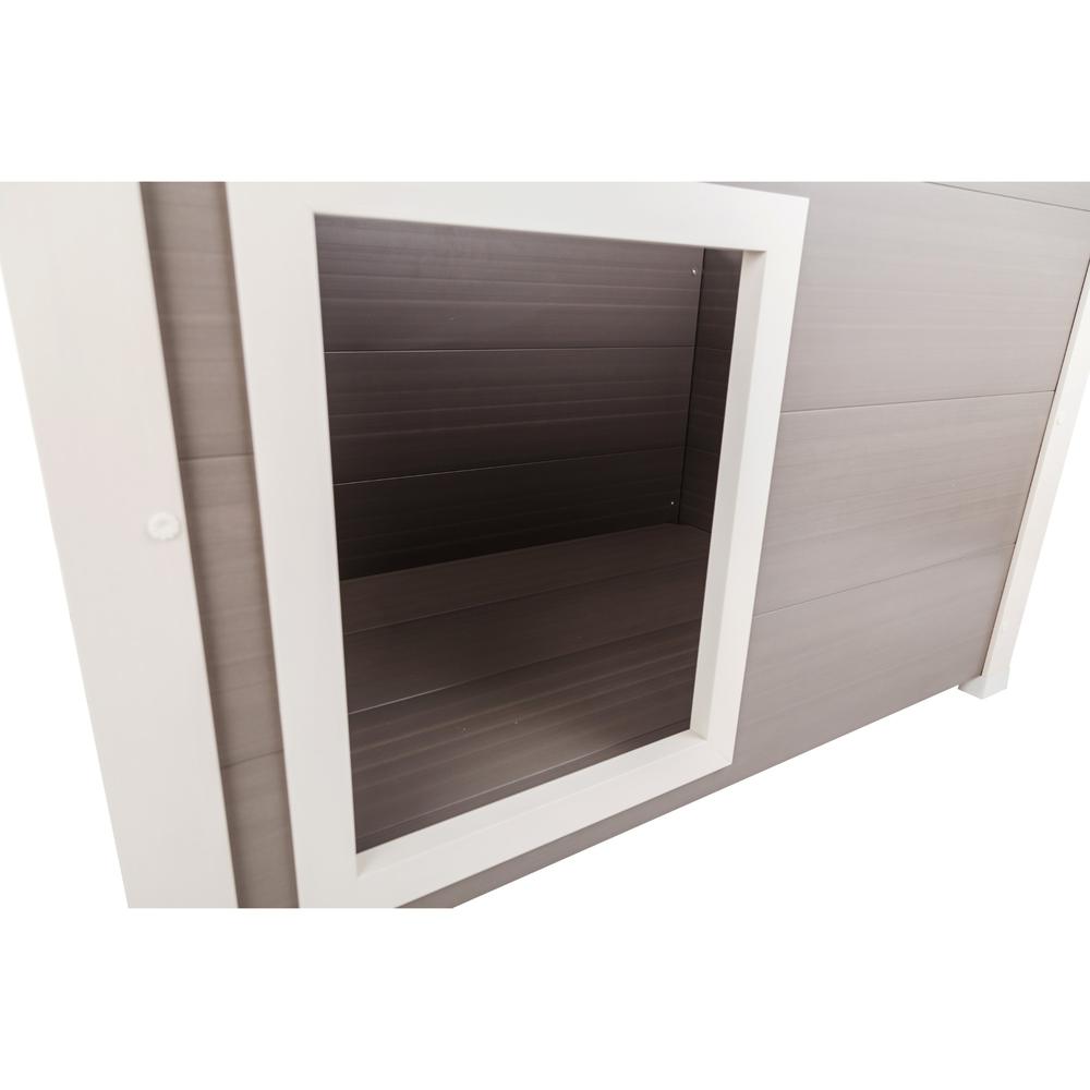 ECOFLEX® Thermocore Dog House - Grey. Picture 4