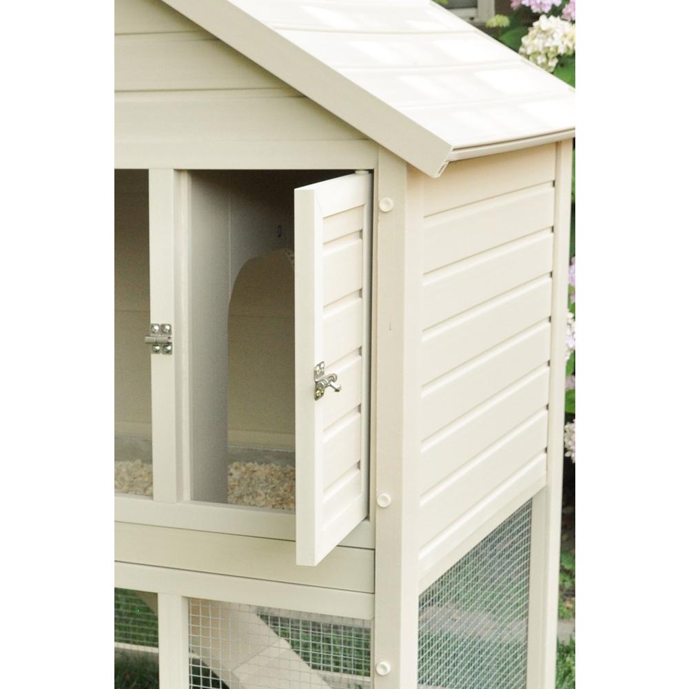 ECOFLEX® Huntington Two-Level Rabbit Hutch. Picture 5