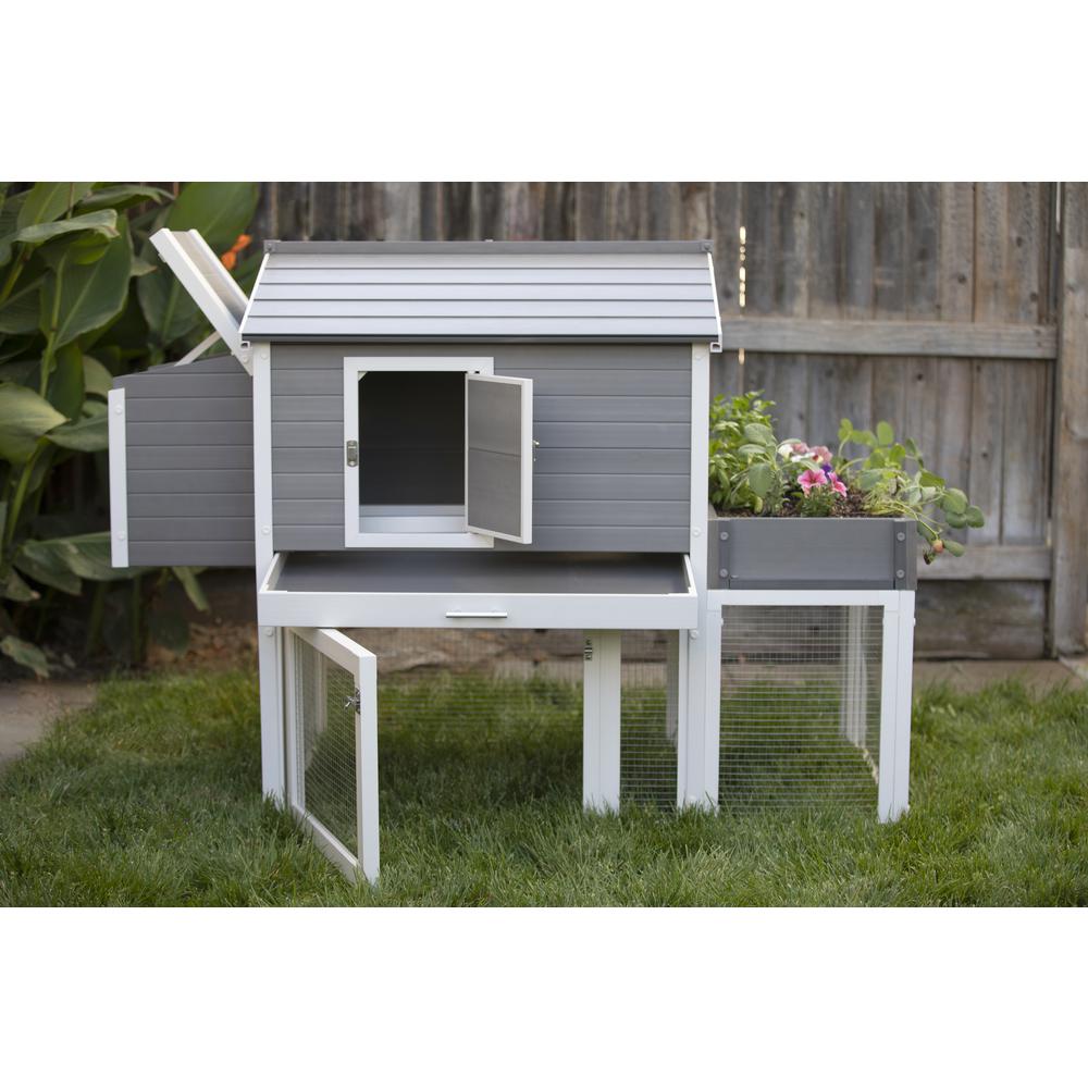 ECOFLEX® Urban Farm Garden Chicken Coop. Picture 3