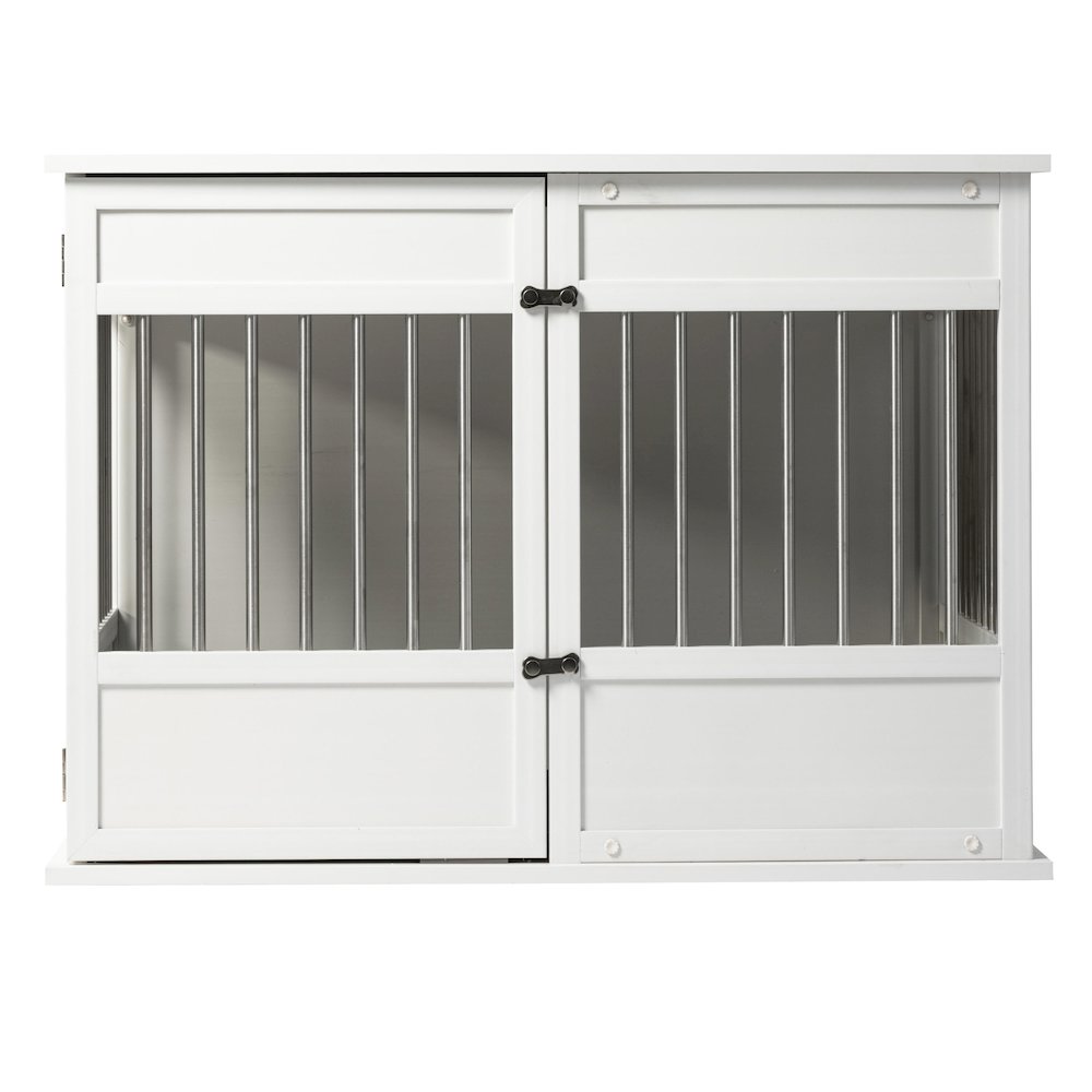 New Age Pet ECOFLEX Horizon Dog Crate - Antique White Large. Picture 2