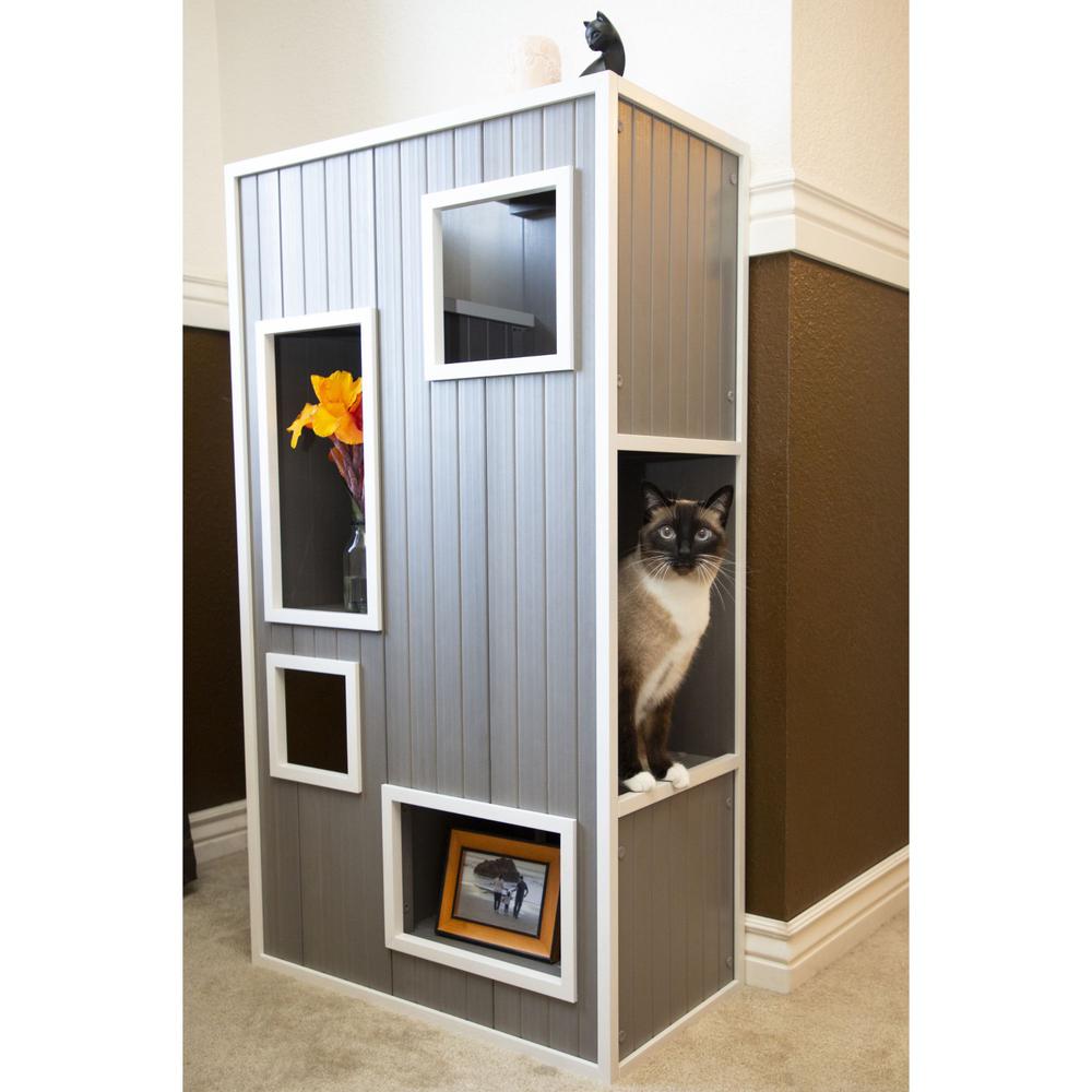 ECOFLEX® Kitty Kase Cat Play Tower. Picture 2