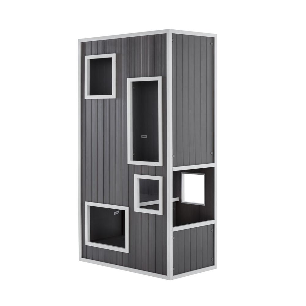 ECOFLEX® Kitty Kase Cat Play Tower. Picture 1