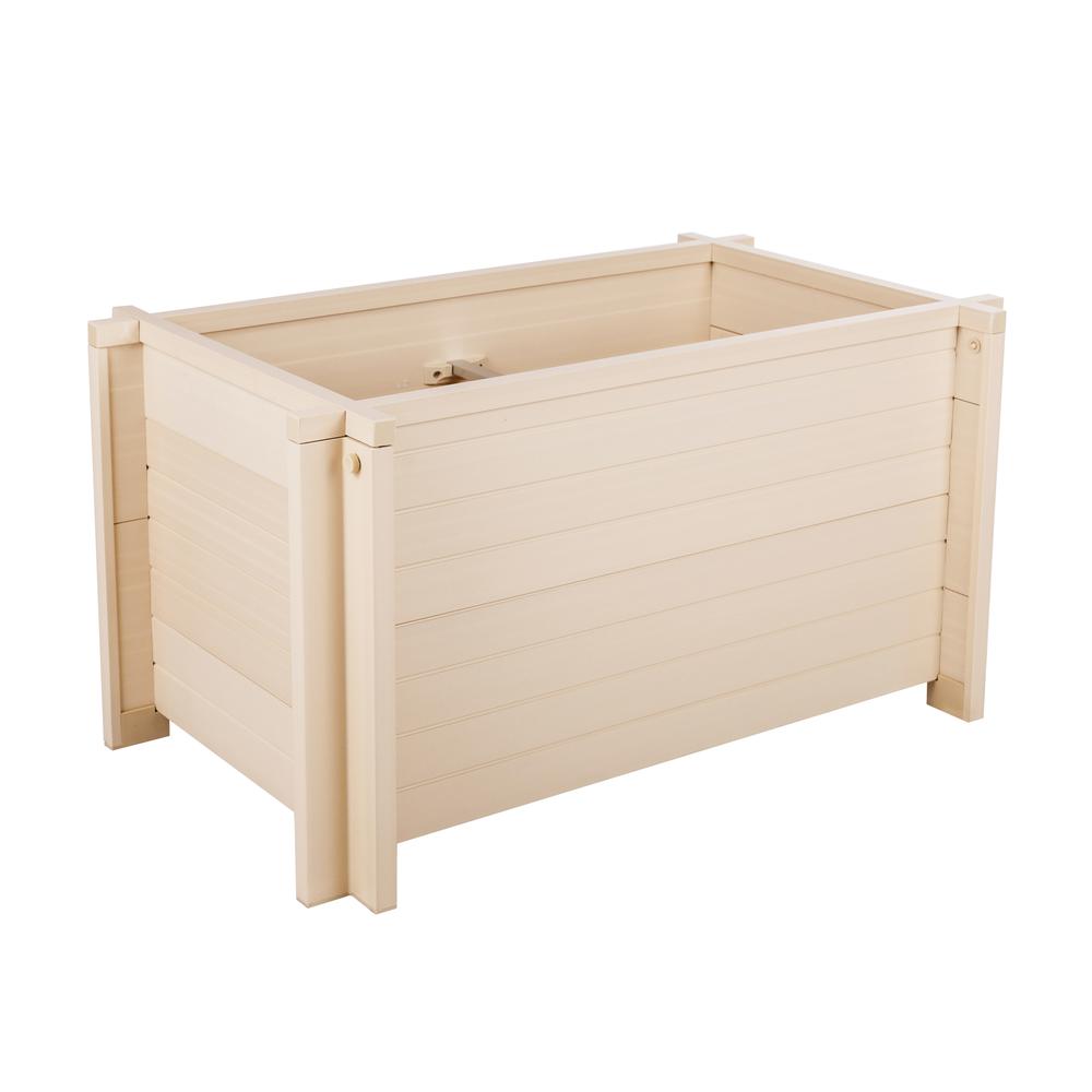 30" Rectangular Planter in Maple. Picture 4