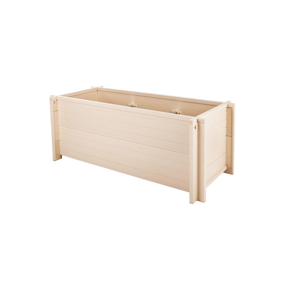 42" Rectangular Planter in Maple. Picture 1