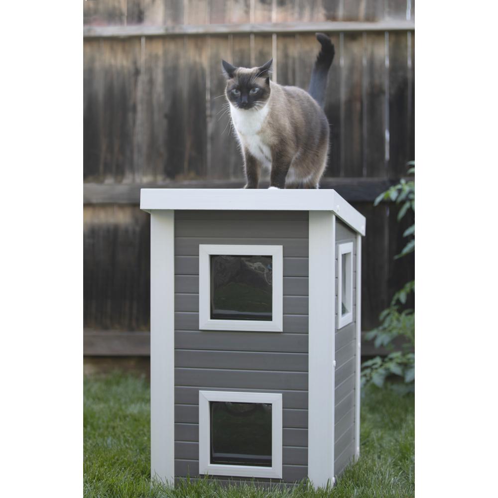 ECOFLEX® Outdoor Cat Townhouse. Picture 4