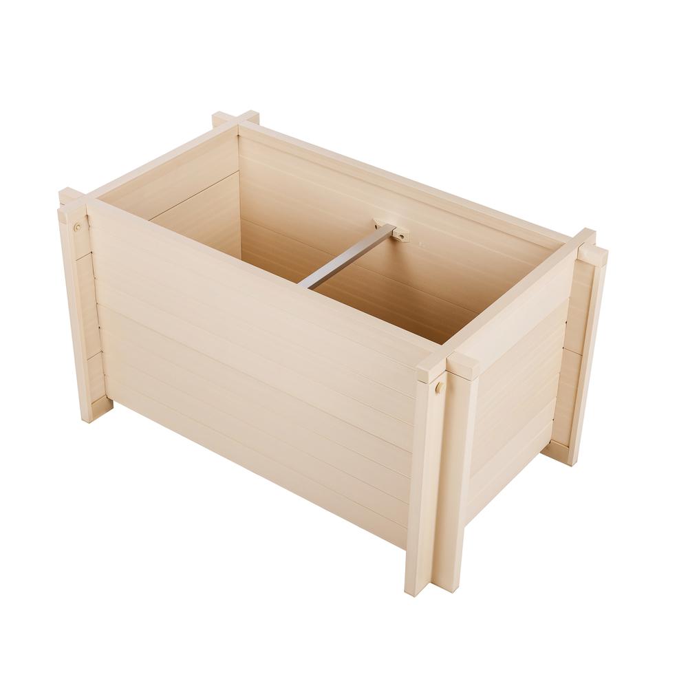 30" Rectangular Planter in Maple. Picture 5