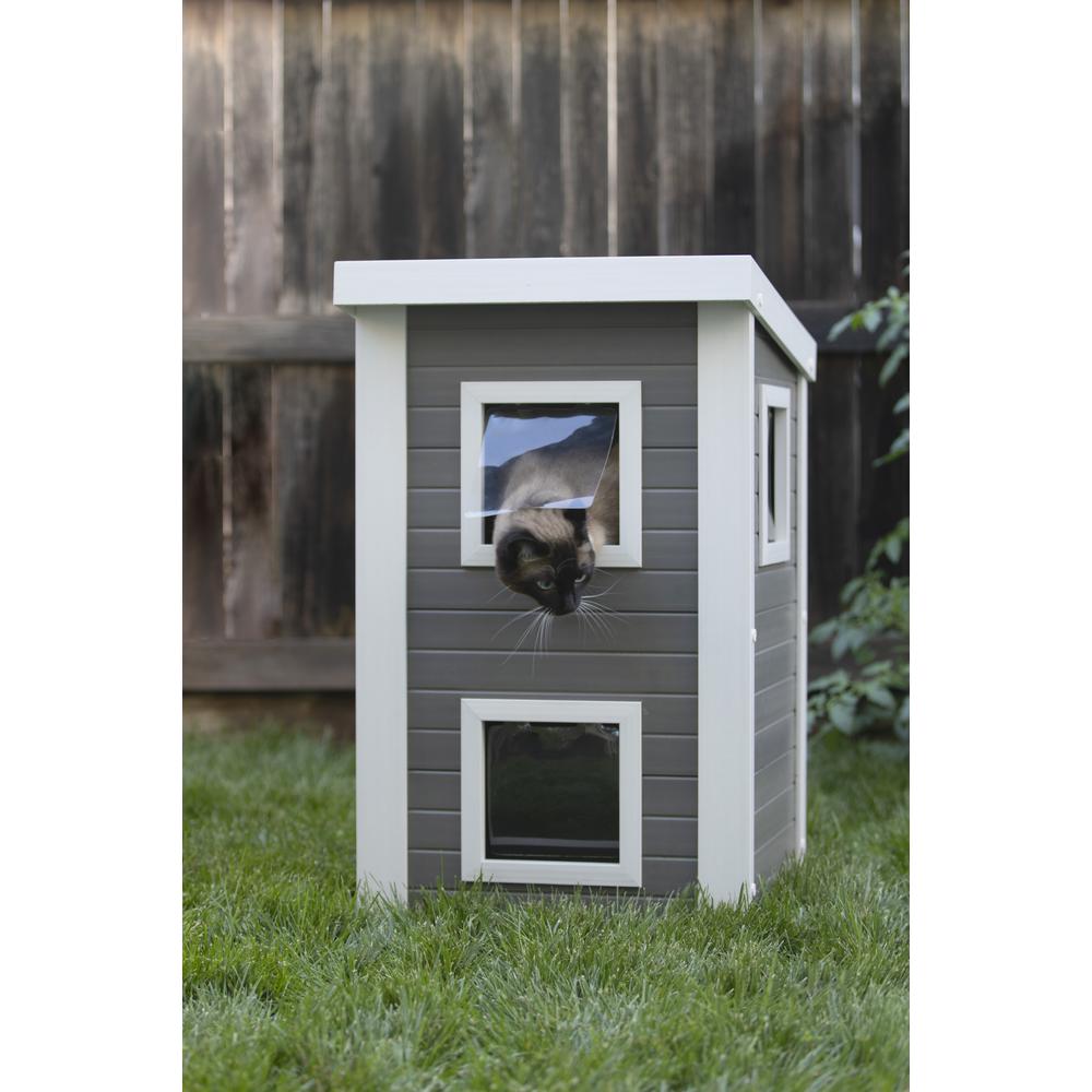 ECOFLEX® Outdoor Cat Townhouse. Picture 2