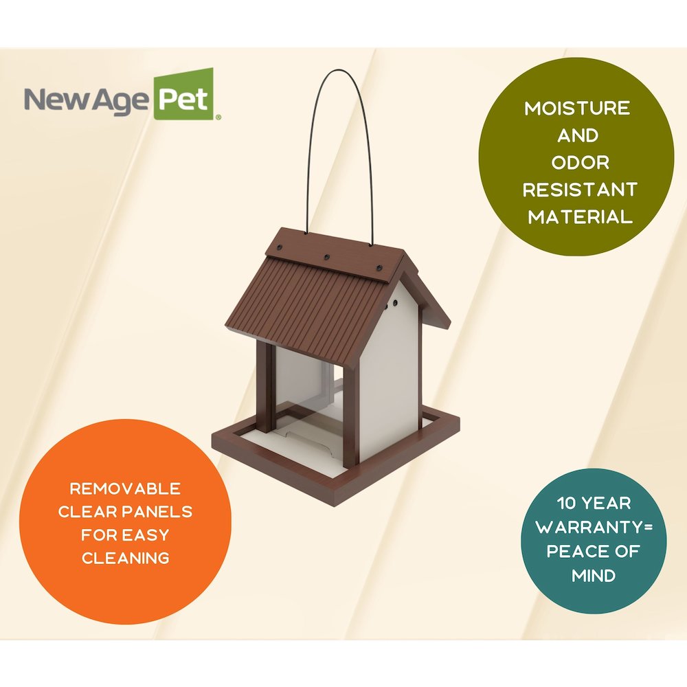 ECOFLEX Feathered Friends Beak Bistro Bird Feeder. Picture 7