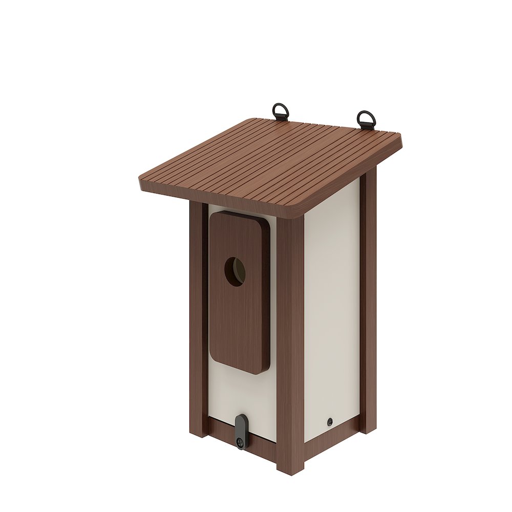 ECOFLEX Feathered Friends Beak Bungalow Bird House - Small. Picture 1