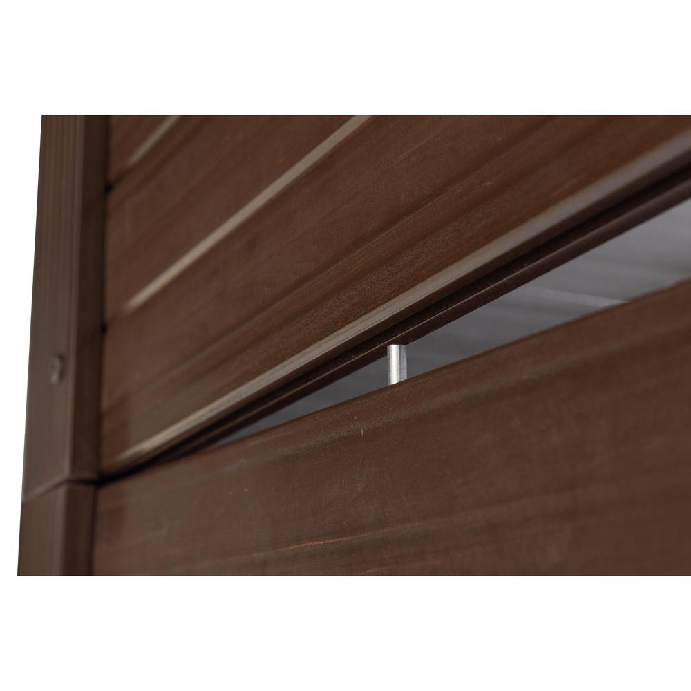 2x4 ECOFLEX Garden Bed, Walnut. Picture 4