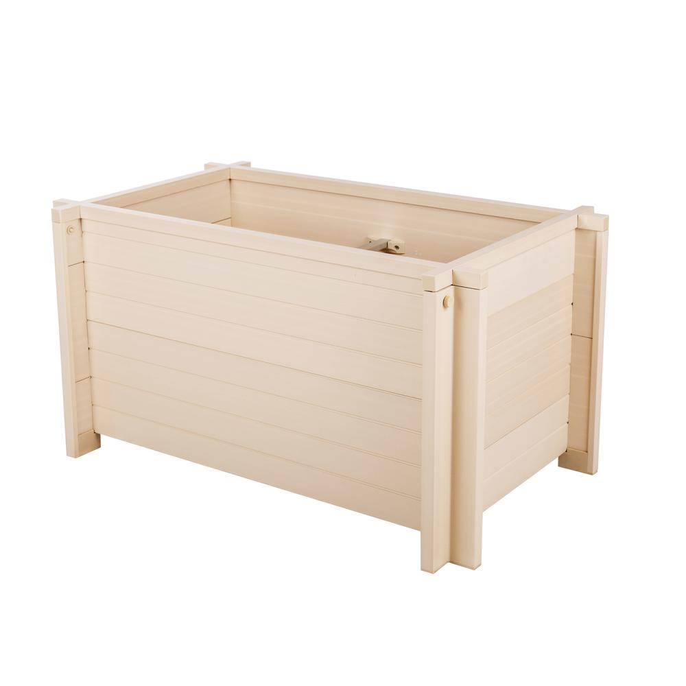 30" Rectangular Planter in Maple. Picture 1