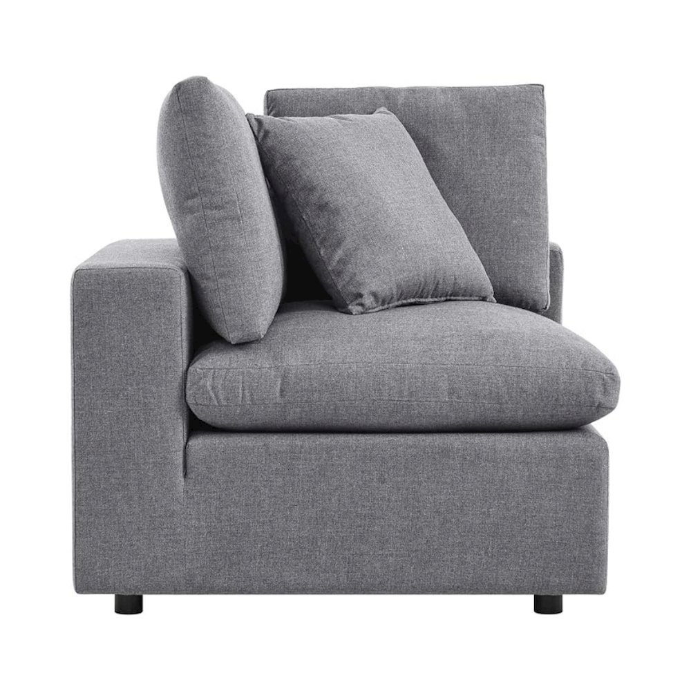 Outdoor Patio Corner Chair With Plush Cushion And Durable Frame. Picture 4