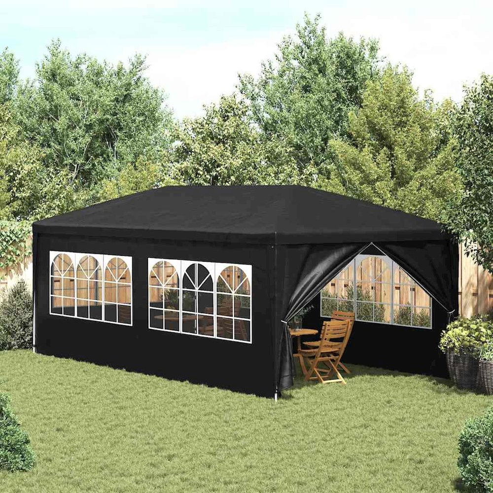 Party Tent Anthracite Polyethylene 19.7x9.8x8.4ft. Picture 4