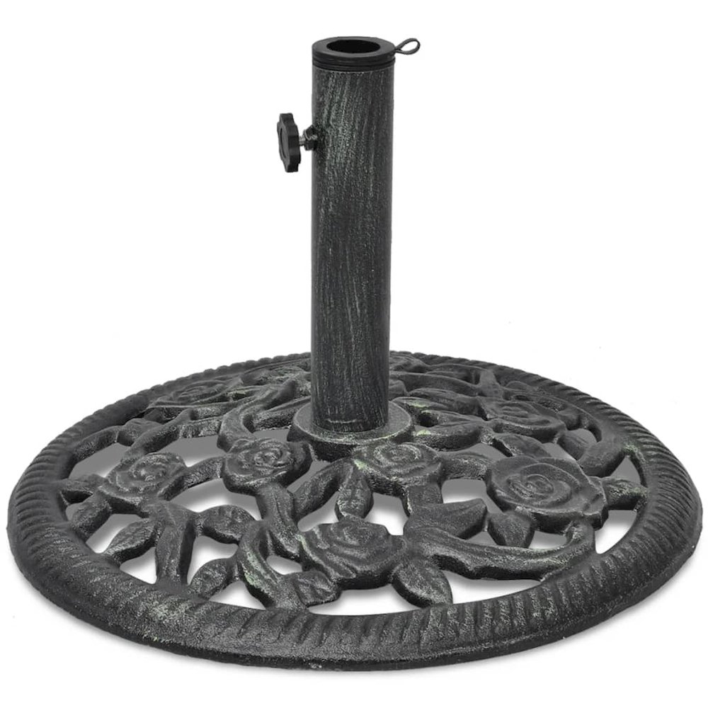 Umbrella Stand Black and green Cast iron Standard. Picture 4