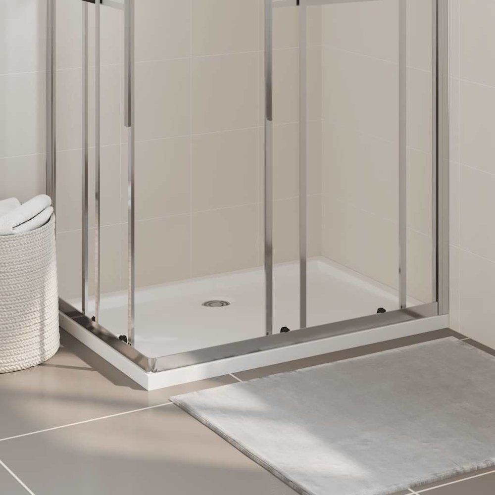 Rectangular ABS Shower Base Tray White 27.6"x39.4". Picture 4
